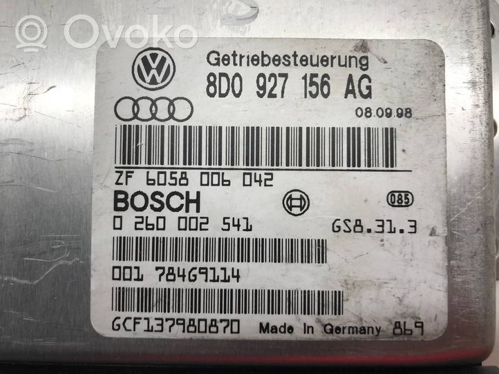 Audi A6 S6 C6 4F Gearbox control unit/module 8D0927156AG