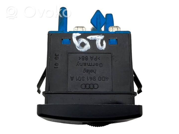 Audi A8 S8 D2 4D Bouton commande réglage hauteur de phares 4D0941301A