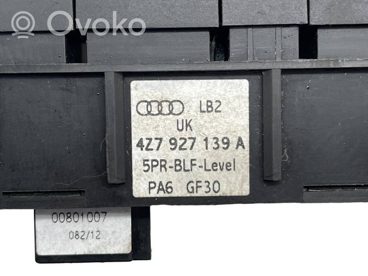 Audi A6 Allroad C5 Commande bouton réglage hauteur de caisse suspension 4Z7927139A