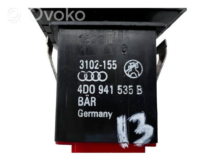 Audi A8 S8 D2 4D Interruttore fendinebbia 4D0941535B