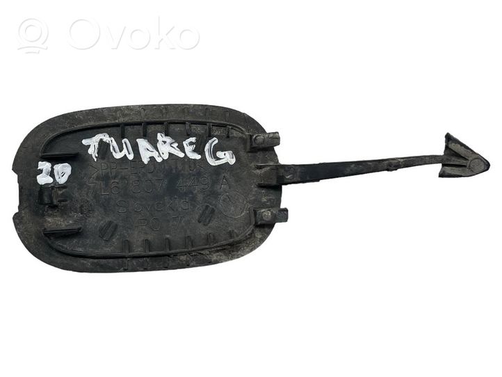 Volkswagen Touareg I Tappo/coprigancio di traino anteriore 7L6807449A