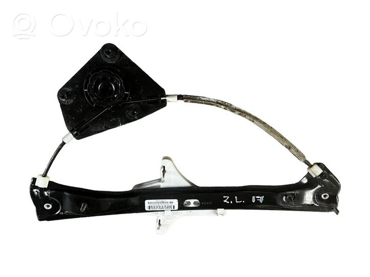 Volkswagen Jetta VI Rear window lifting mechanism without motor 5C6839461A