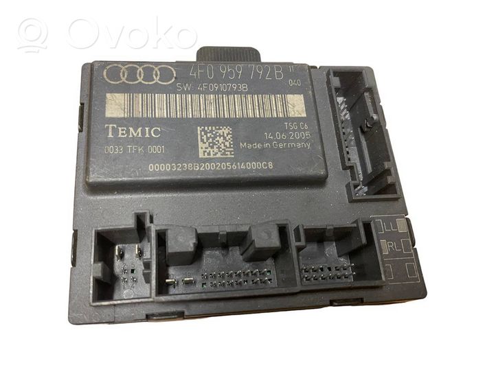 Audi A6 Allroad C6 Door control unit/module 4F0959792B