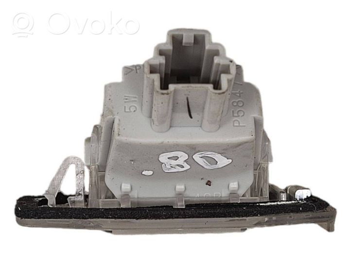 Honda Civic Lampa oświetlenia tylnej tablicy rejestracyjnej P5847