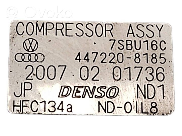 Skoda Superb B5 (3U) Kompresor / Sprężarka klimatyzacji A/C 8D0260805P