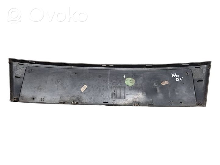 Audi A6 S6 C6 4F Cornice porta targa 4F0807285E