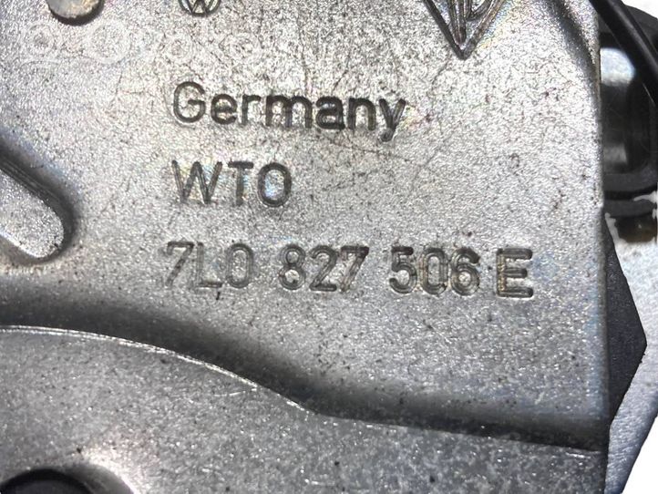 Volkswagen Touareg I Zamek / Zatrzask szyby klapy tylnej bagażnika 7L0827506E