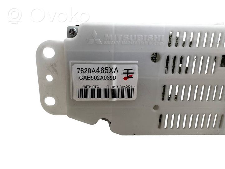 Mitsubishi Outlander Panel klimatyzacji 7820A465XA