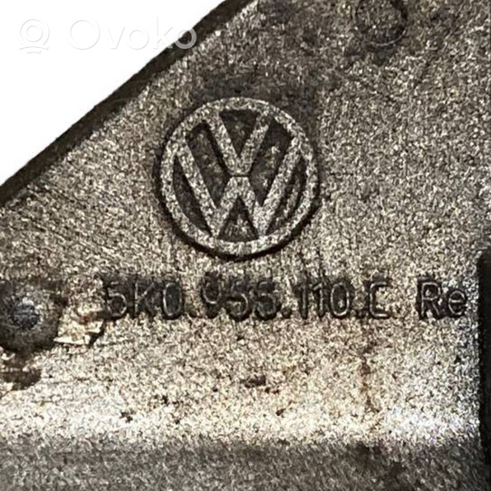 Volkswagen Golf VI Ajovalonpesimen pesusuuttimen kansi/suoja 5K0955110C