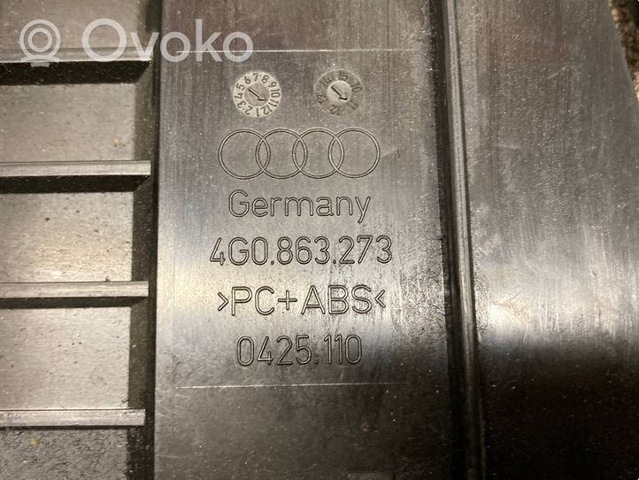 Audi A6 S6 C7 4G Priekšējā pelnutrauka dekoratīvā apdare 4G0863273