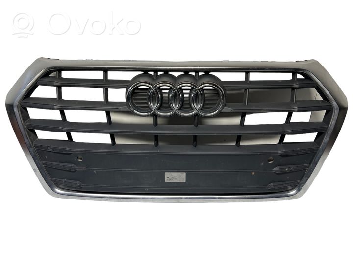 Audi Q5 SQ5 Maskownica / Grill / Atrapa górna chłodnicy 80A853651