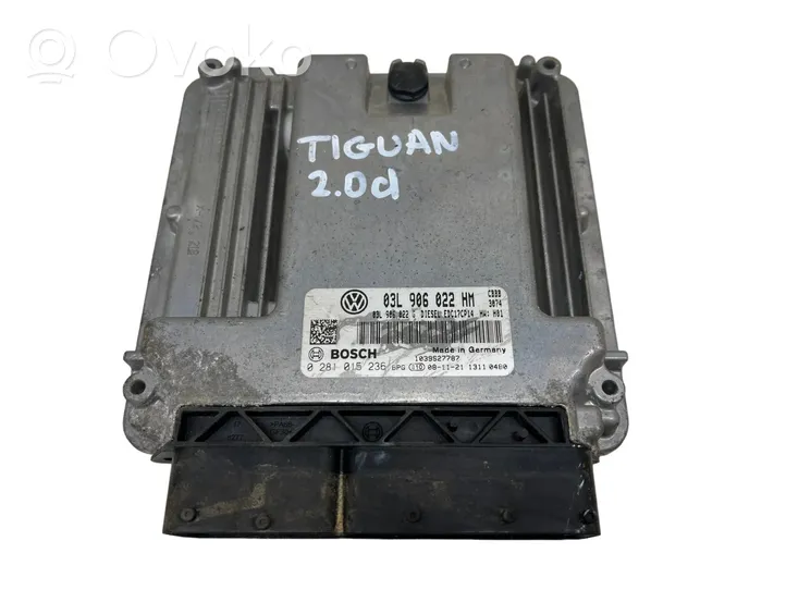 Volkswagen Tiguan Calculateur moteur ECU 03L906022HM