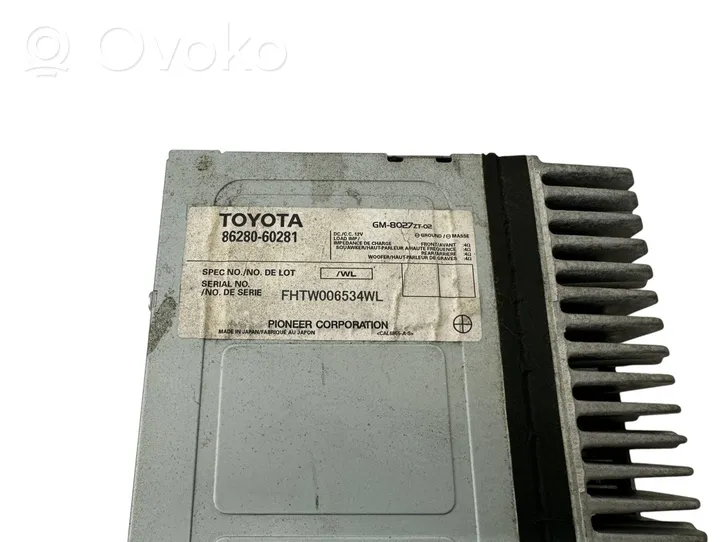 Toyota Land Cruiser (J120) Amplificador de sonido 8628060281