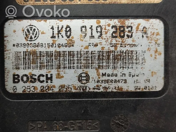 Volkswagen Golf V Centralina/modulo sensori di parcheggio PDC 1K0919283A