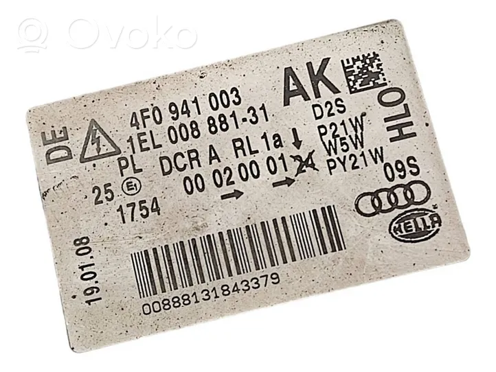 Audi A6 S6 C6 4F Etu-/Ajovalo 4F0941003AK