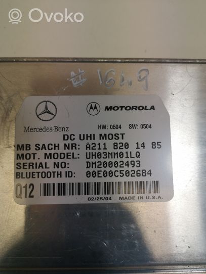 Mercedes-Benz SLK R171 Amplificatore antenna A2118201485