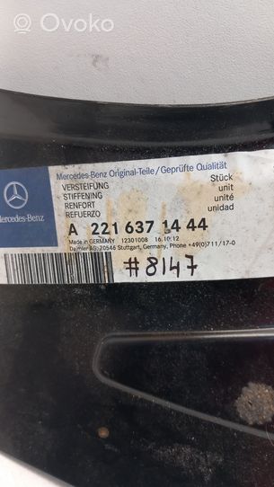 Mercedes-Benz S W221 Poutre de soutien de pare-chocs arrière 2216371444