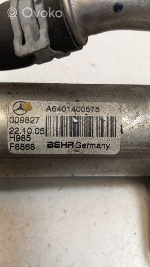 Mercedes-Benz A W169 EGR-venttiili/lauhdutin A6401400575