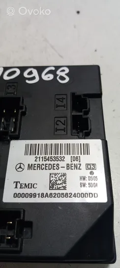 Mercedes-Benz E W211 Modulo comfort/convenienza A2115453532