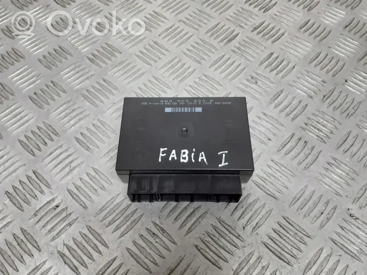 Skoda Fabia Mk1 (6Y) Sterownik / Moduł komfortu 6Q0959433E