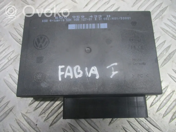 Skoda Fabia Mk1 (6Y) Sterownik / Moduł komfortu 6Q0959433H