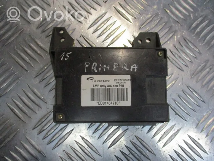 Nissan Primera Ilmastoinnin ohjainlaite/moduuli ED01434710