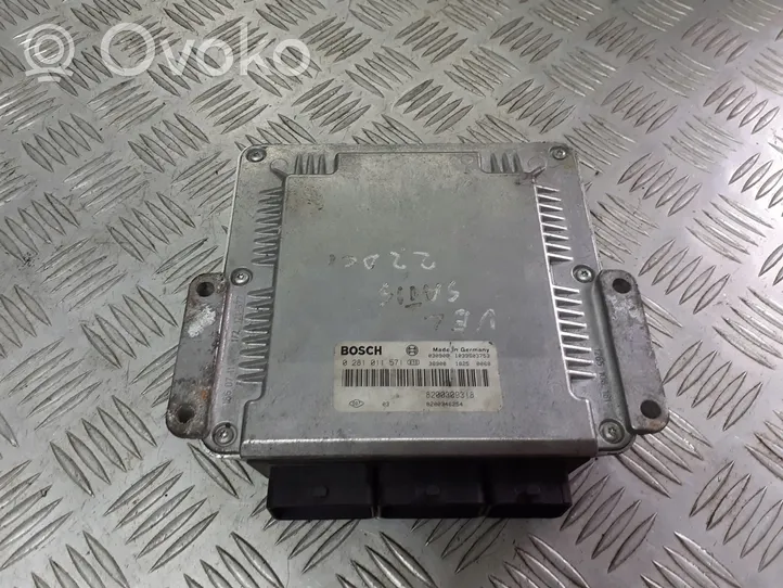 Renault Vel Satis Variklio valdymo blokas 0281011571