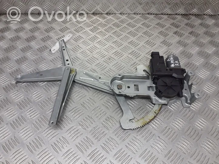 Opel Astra H Front door window regulator with motor 13222287