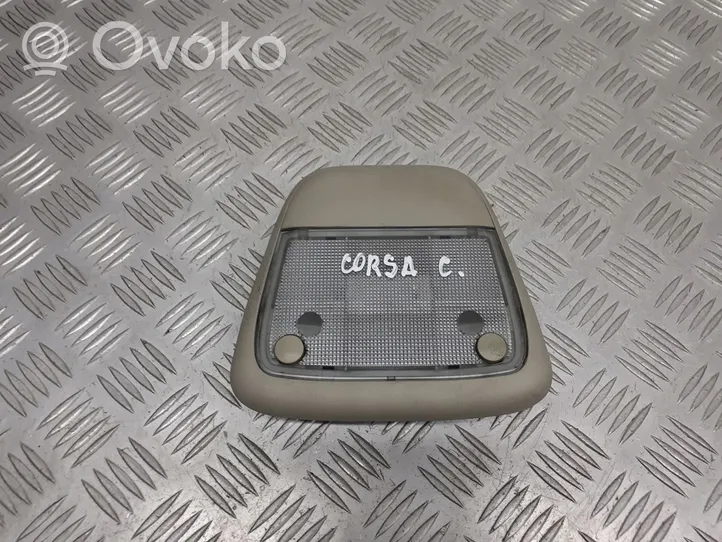 Opel Corsa C Garniture de console d'éclairage de ciel de toit 024422522