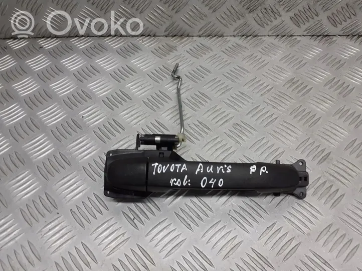 Toyota Auris 150 Support poignée extérieur de porte avant 