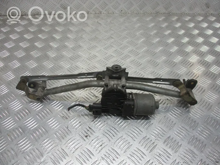 Volkswagen Polo IV 9N3 Front wiper linkage 