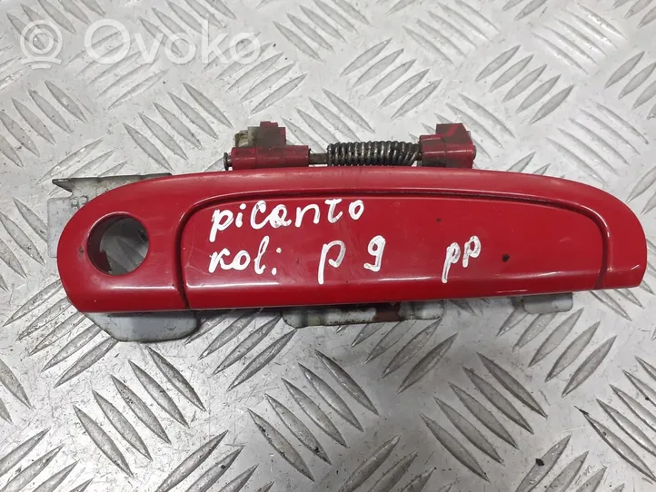 KIA Picanto Front door exterior handle/bracket 