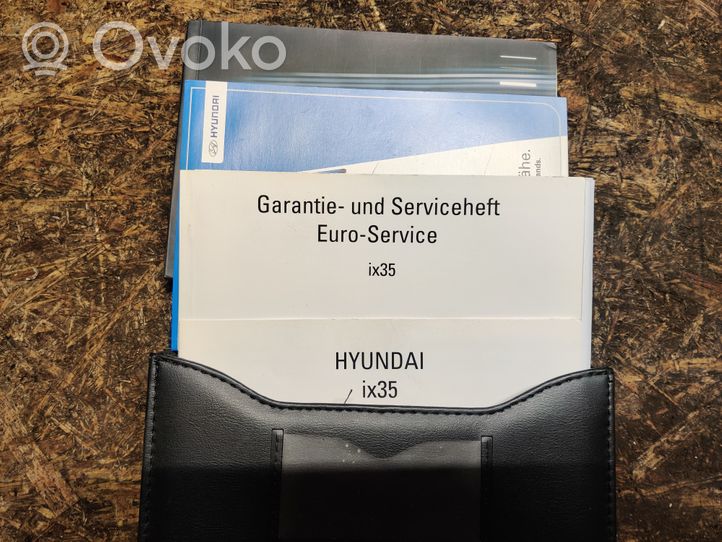 Hyundai ix35 Libretto di servizio dei proprietari 