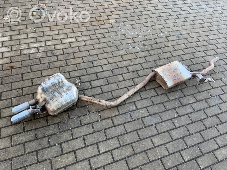 Audi A6 S6 C7 4G Tłumik kompletny 4G0253411A