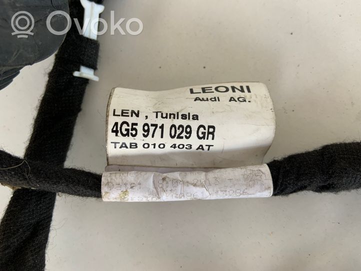 Audi A6 S6 C7 4G Cablaggio porta anteriore 4G5971029GR