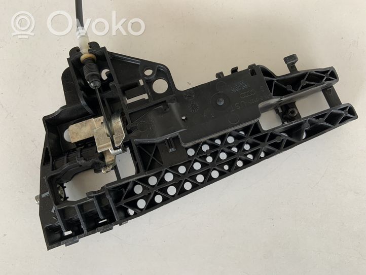 Audi A6 S6 C7 4G Support extérieur, poignée de porte arrière 4H0837886