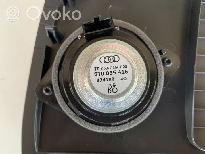 Audi A4 S4 B8 8K Grille de garniture d’enceinte pour tablette arrière 8T0035406D