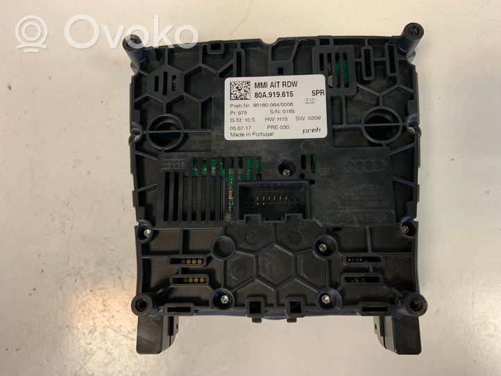 Audi Q5 SQ5 Controllo multimediale autoradio 80A919615