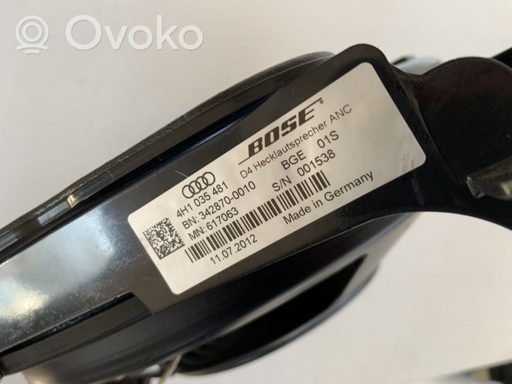 Audi A8 S8 D4 4H Subwoofer speaker 4H1035481