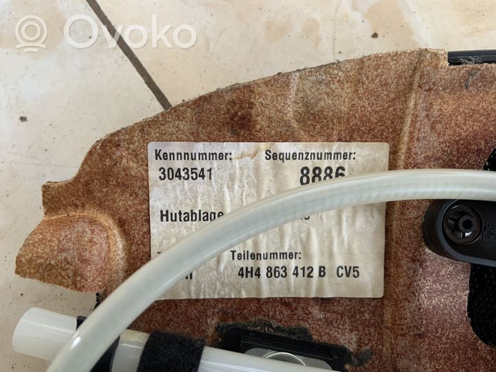 Audi A8 S8 D4 4H Roleta elektryczna przeciwsłoneczna tylnej szyby 4H4863412B