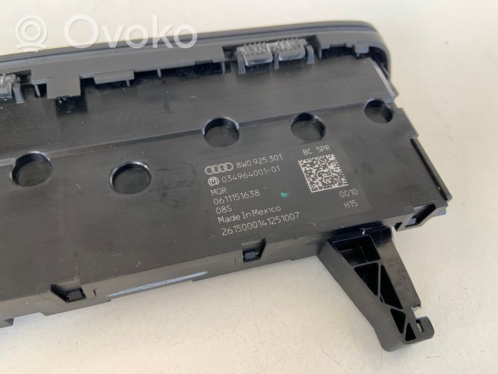 Audi A4 S4 B9 Interruttore/pulsante di controllo multifunzione 8W0925301BC