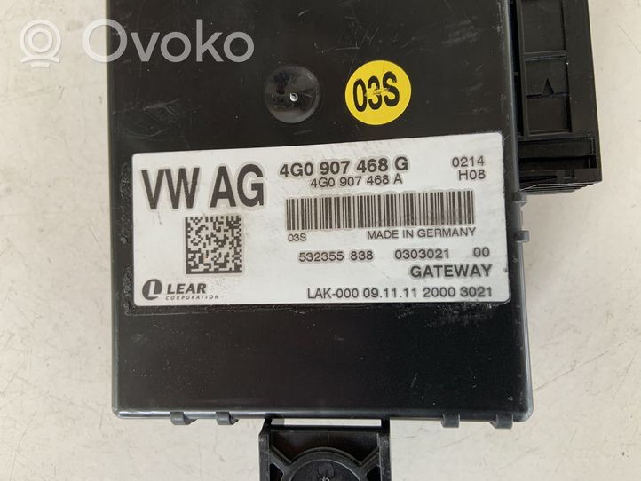 Audi A7 S7 4G Gateway control module 4G0907468G