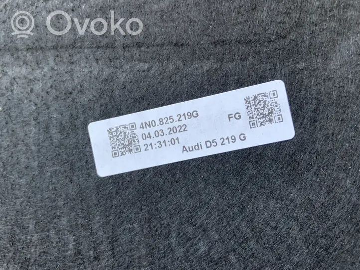 Audi A8 S8 D5 Osłona tylna podwozia pod bagażnik 4N0825219G