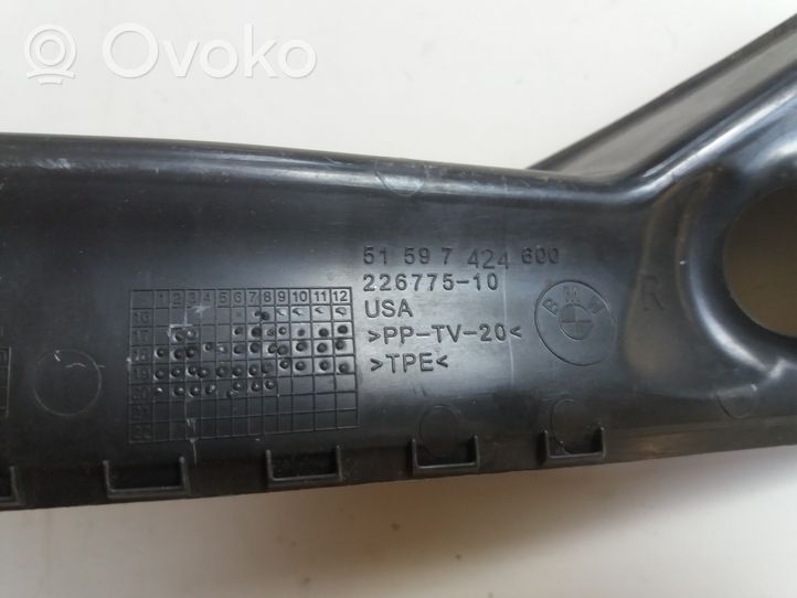 BMW X3 G01 Listwa pod lampę tylną 7424600