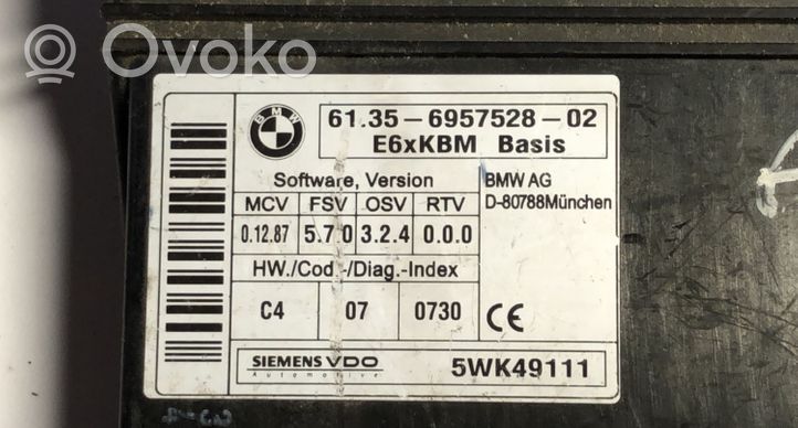 BMW 6 E63 E64 Mukavuusmoduuli 6957528