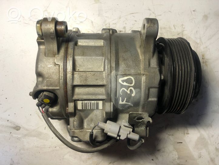 BMW 3 F30 F35 F31 Compressore aria condizionata (A/C) (pompa) 9330825