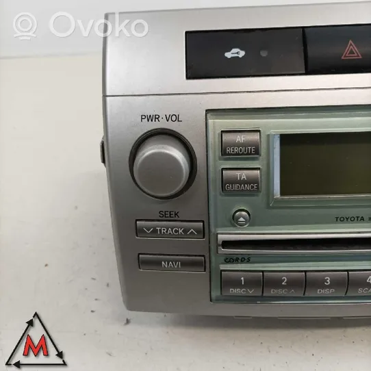 Toyota Corolla E120 E130 Unité principale radio / CD / DVD / GPS 86120-0F010