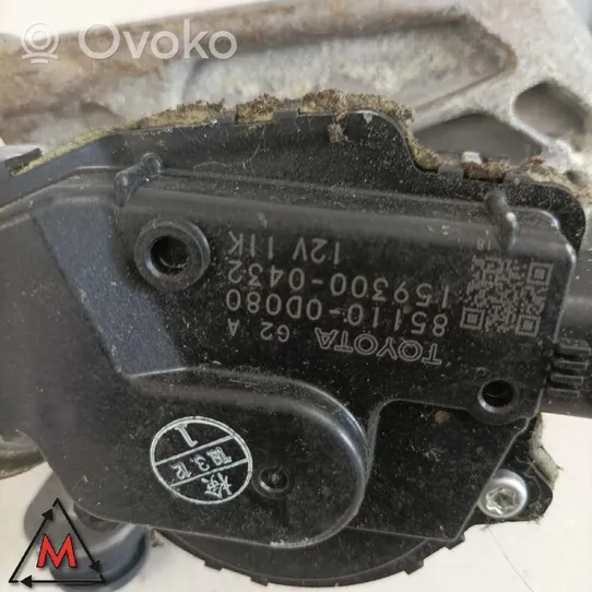 Toyota Yaris Spazzola tergicristallo per parabrezza/vetro frontale 85110-0D080