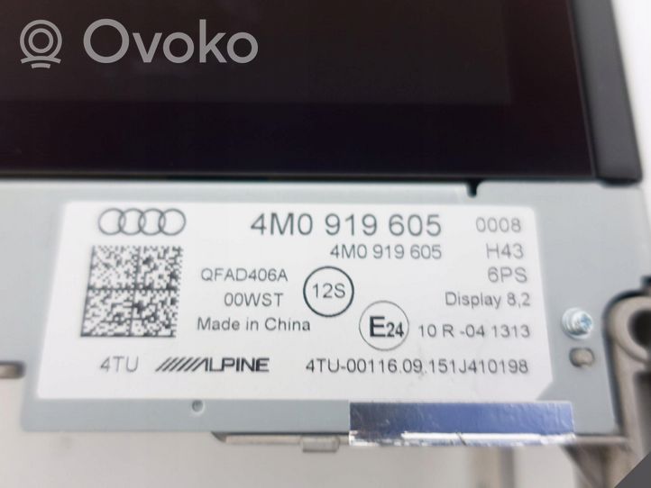 Audi Q7 4M Monitor/display/piccolo schermo 4M0919605