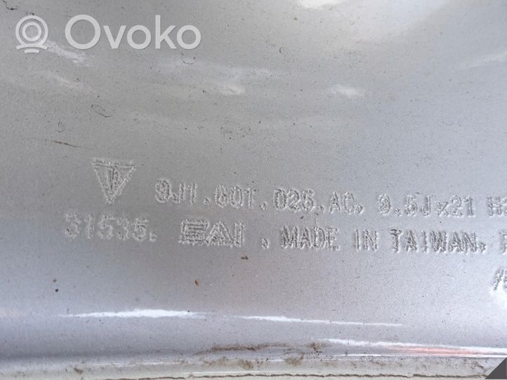 Porsche Taycan 9J1 Felgi aluminiowe R21 9J1601025AC